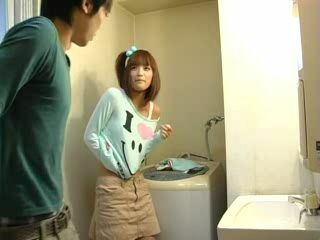 When stepbrother meets stepsister in the bathtub, it's a slippery surprise of nippon XXX fuck