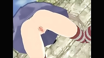 Shimakaze Hentai MMD Naked
