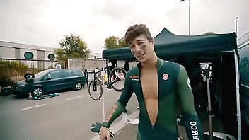 Cyclist With a Great Dick