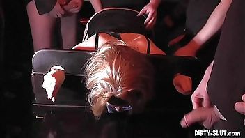 Slutwife Nicole frequently gangbanged by plenty of cocks