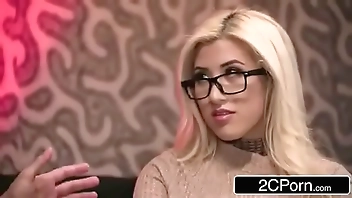 Sexy nerd Cristi Ann needs big cock