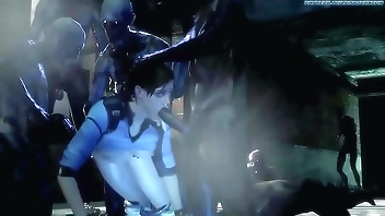 Jill s Zombie Gangbang Rule 34 Animated-jills-zomb