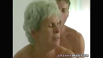 Young Boy Fucks Hairy Granny