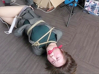 Japanese BDSM Porn - Nippon Office Lady with Big Tits Bound by XXX Dildos