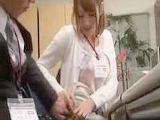 Fucking the Cute Nipponese Contract Employee in Her Tokyo Office