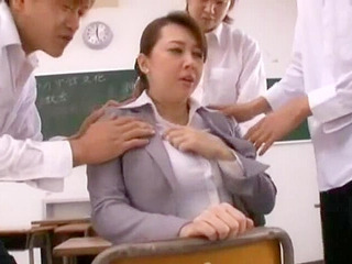 Meet Nippon's Finest: Tokyo's Busty Teacher, Her Students, and Their XXX Secret Sex Tape
