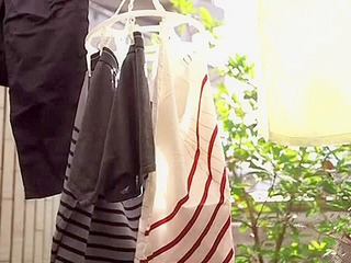 Nippon MILF Gushes Milky Load onto Step Toy in Tokyo Thrill