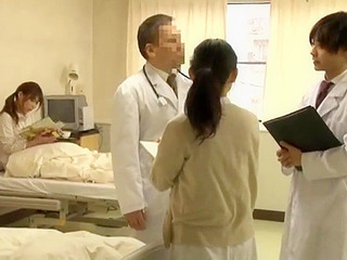 Japanese Doctor Helps Busty Patient Get Nippon-y in Clinic XXX