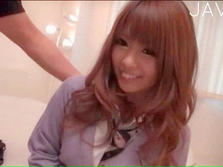 Horny mommy solo playing becomes more exciting with a hot guy's intrusion