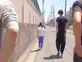 Young Girl's Sexual Desires go wild in Abandoned Tokyo Neighborhood